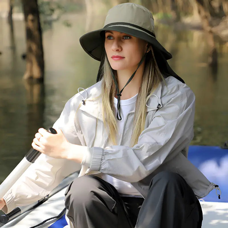 Chapeau randonnée femme anti-uv