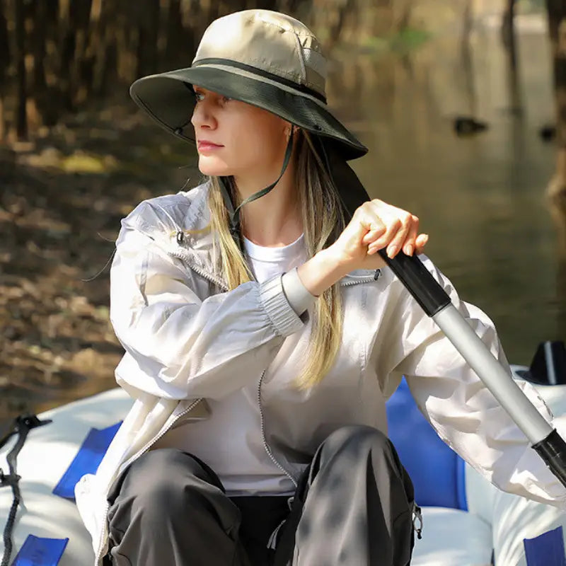 Chapeau randonnée femme anti-uv