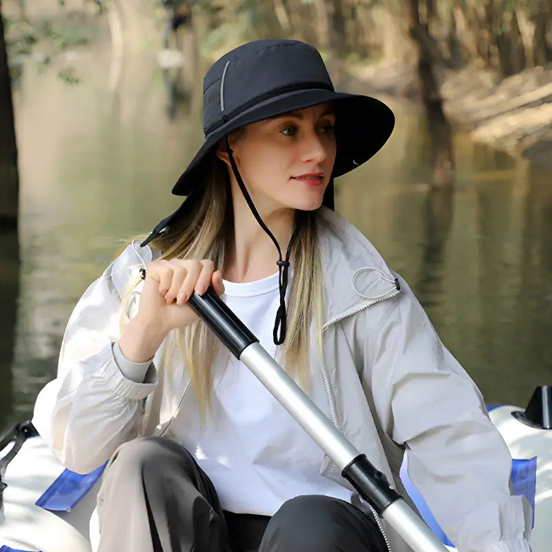 Chapeau randonnée femme anti-uv