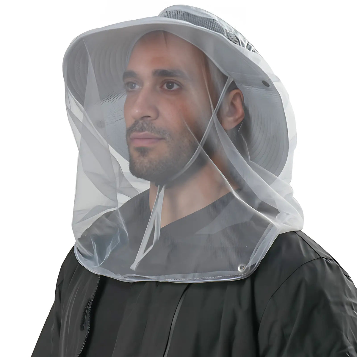 Chapeau randonnée avec moustiquaire