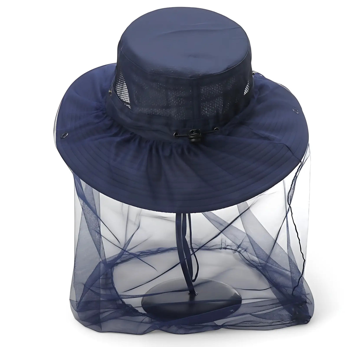 Chapeau randonnée avec moustiquaire