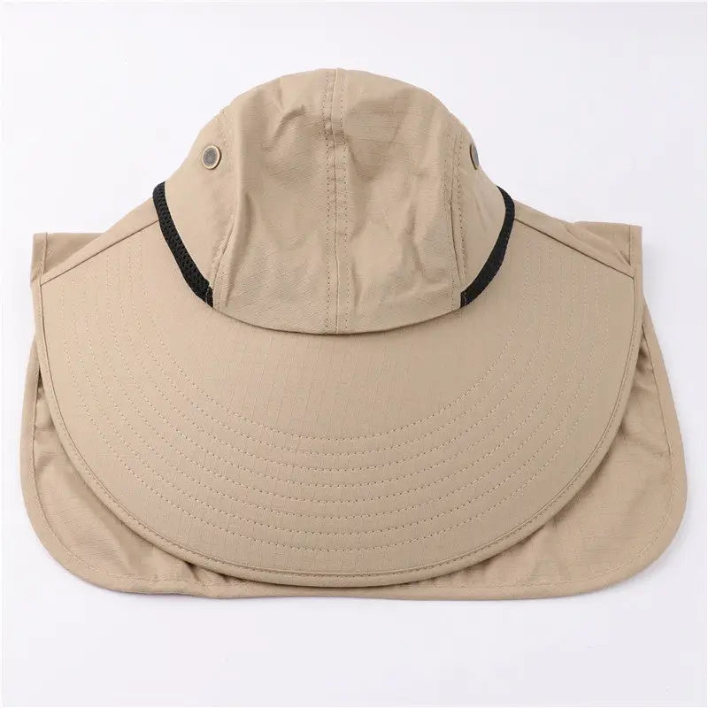 Chapeau randonnée avec nuque protégée