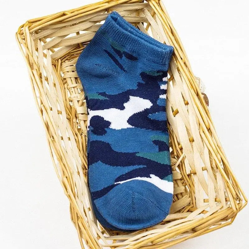 Chaussettes courtes camouflage
