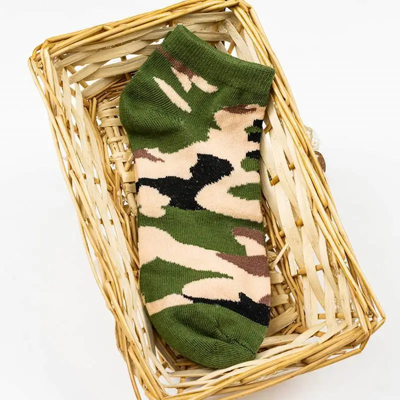 Chaussettes courtes camouflage