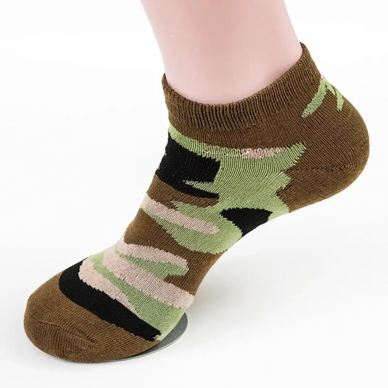 Chaussettes courtes camouflage