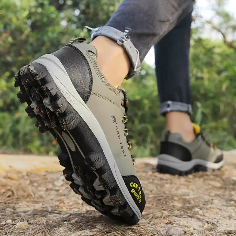 Chaussure cuir randonnée homme