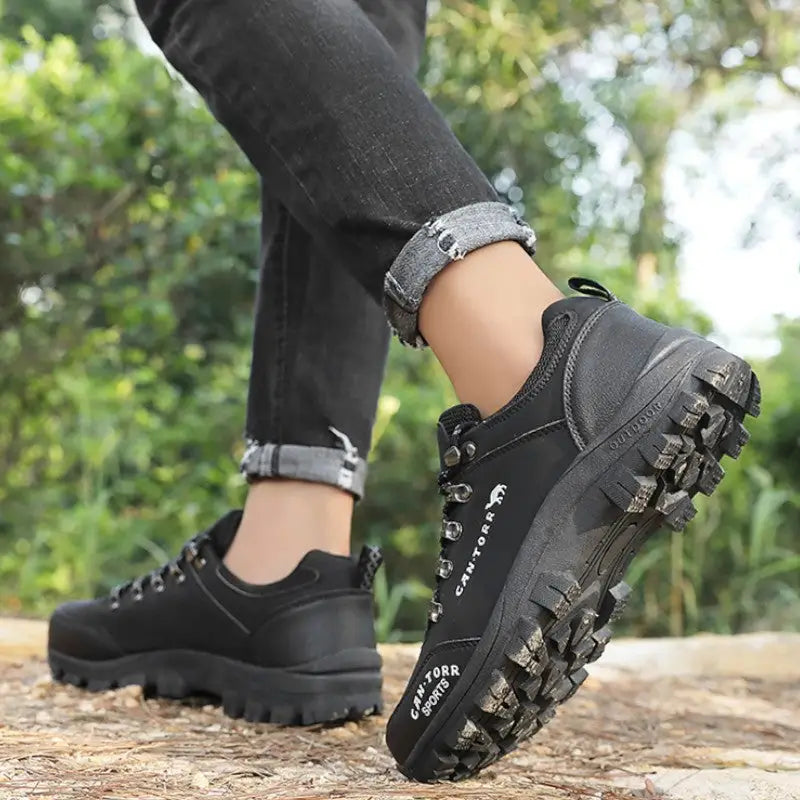 Chaussure cuir randonnée homme