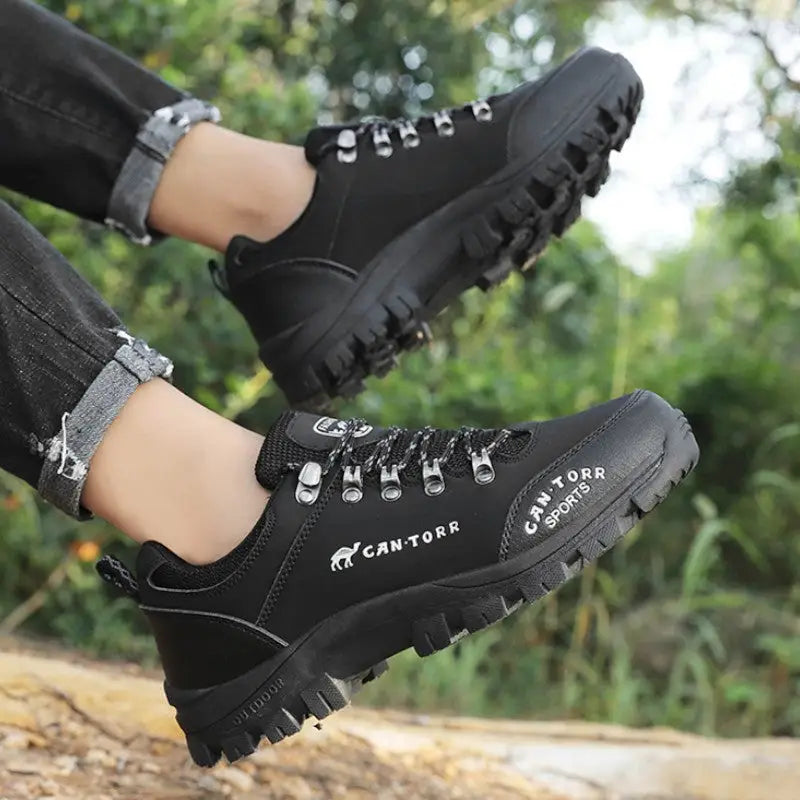 Chaussure cuir randonnée homme