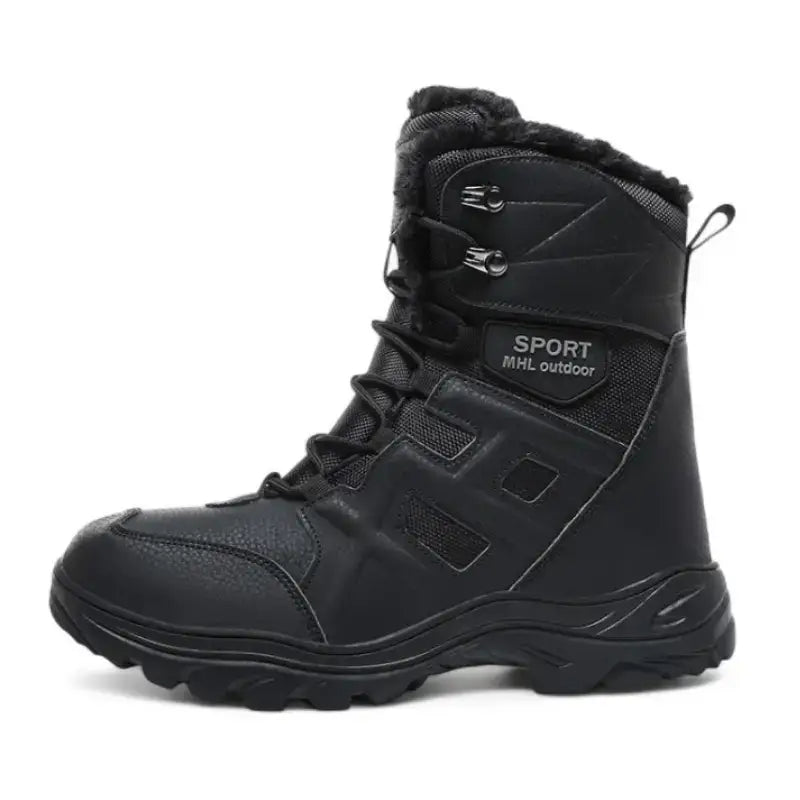Chaussure grand froid imperméable doublée fausse fourrure