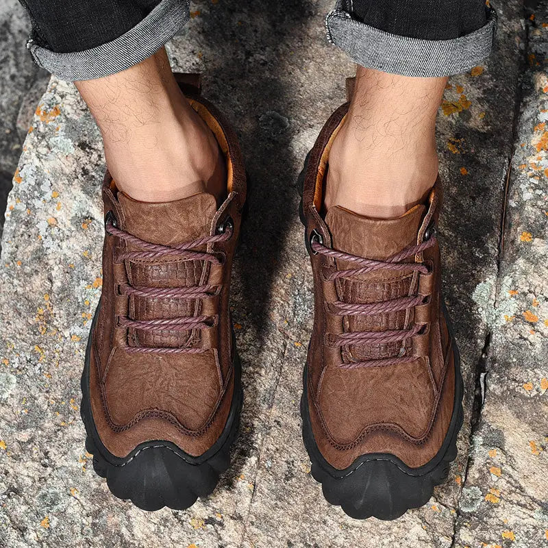 Chaussure homme montagne cuir