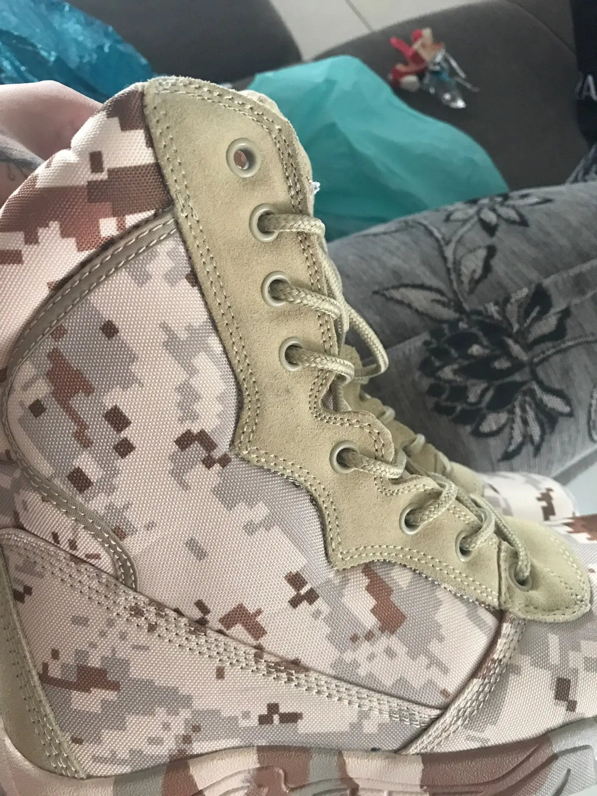 Chaussure militaire homme