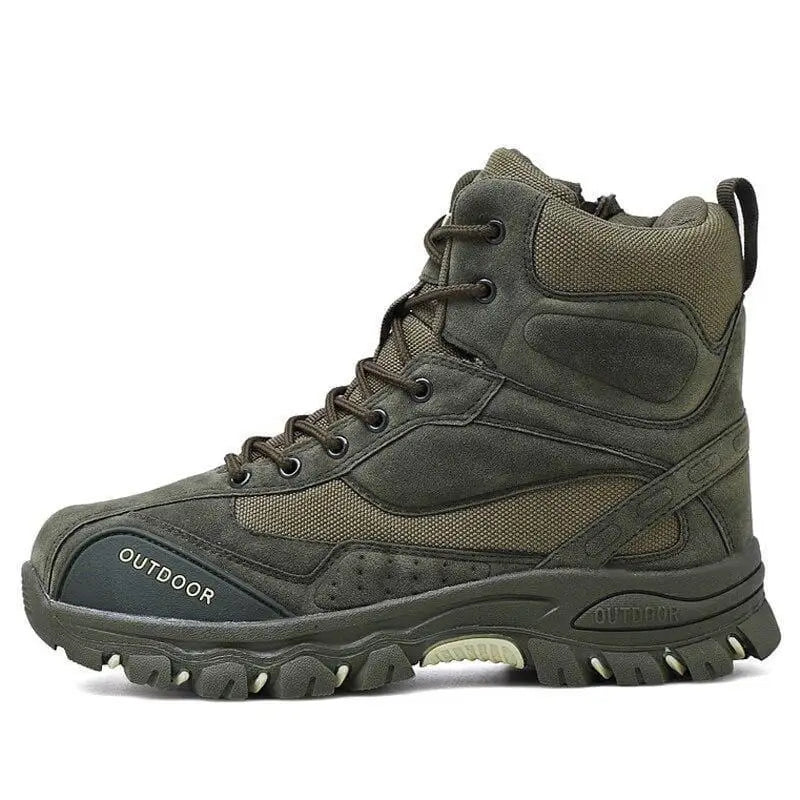 CHAUSSURE MILITAIRE LOOK DÉCONTRACTÉ
