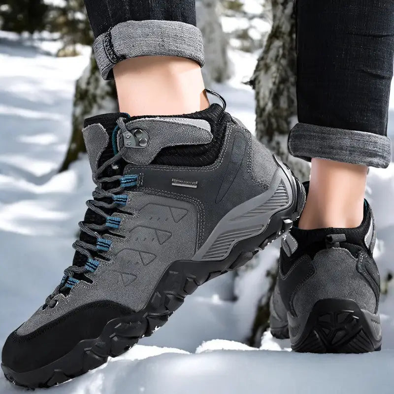 Chaussure randonnée grand froid doublure cuir