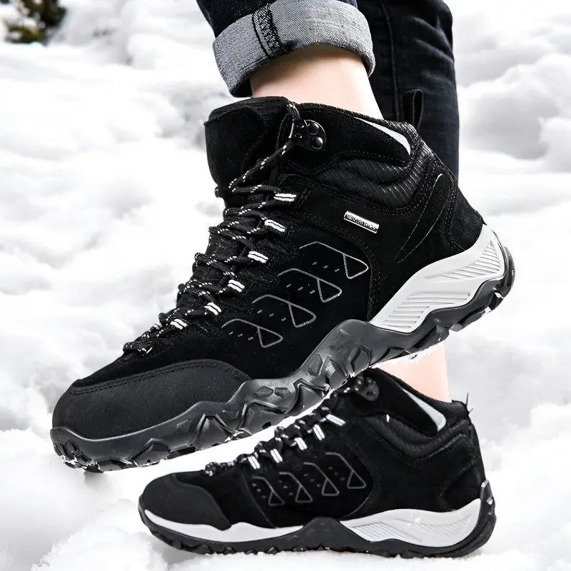 Chaussure randonnée grand froid doublure cuir