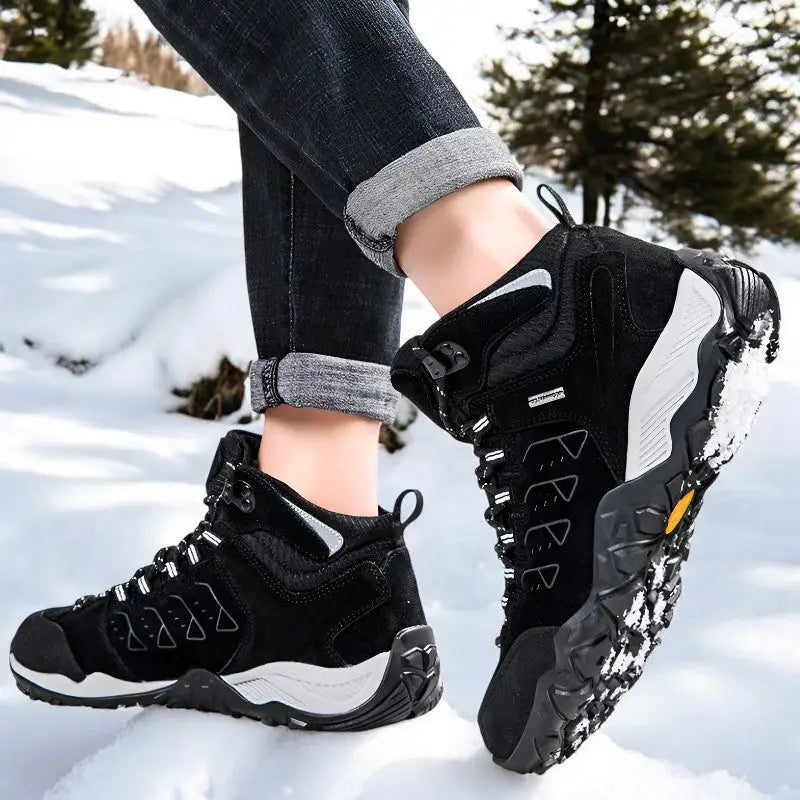 Chaussure randonnée grand froid doublure cuir