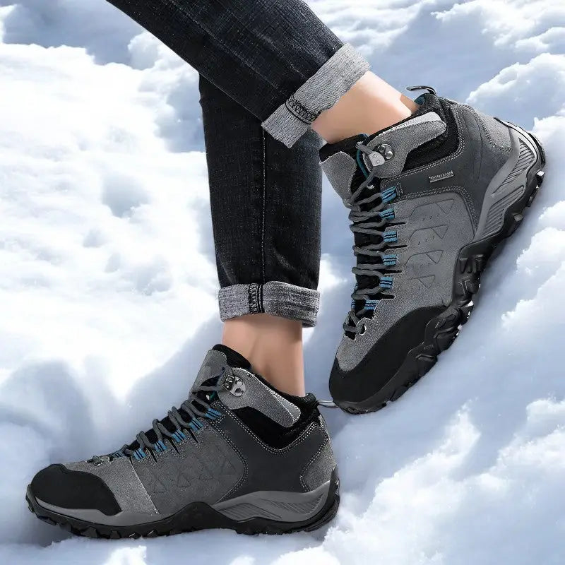 Chaussure randonnée grand froid doublure cuir