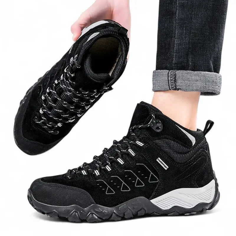 Chaussure randonnée grand froid doublure cuir