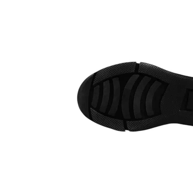 Chaussures noires fourrées femme grand froid