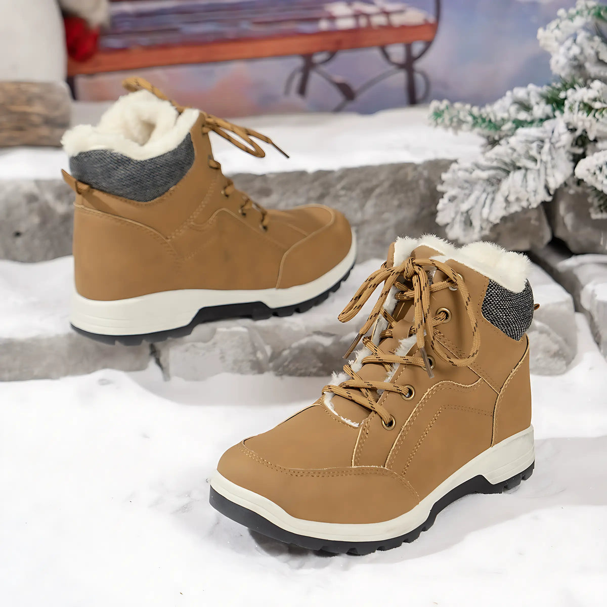 Chaussures randonnée neige femme