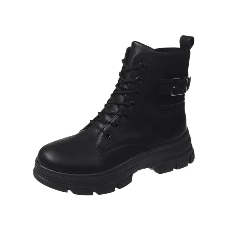 Chaussures type rangers femme
