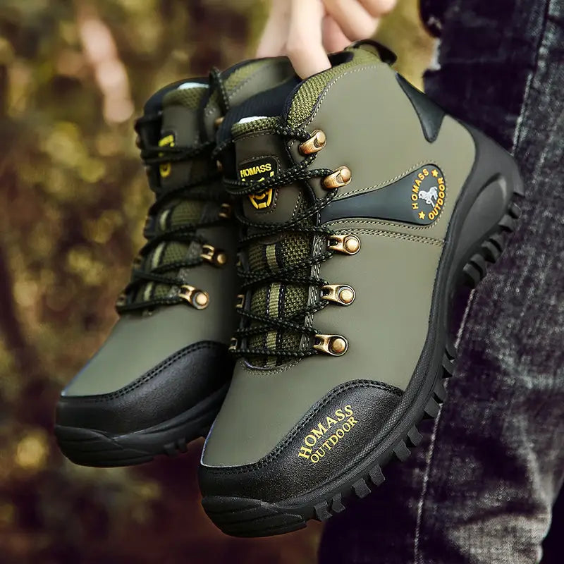 Chaussures type rangers homme