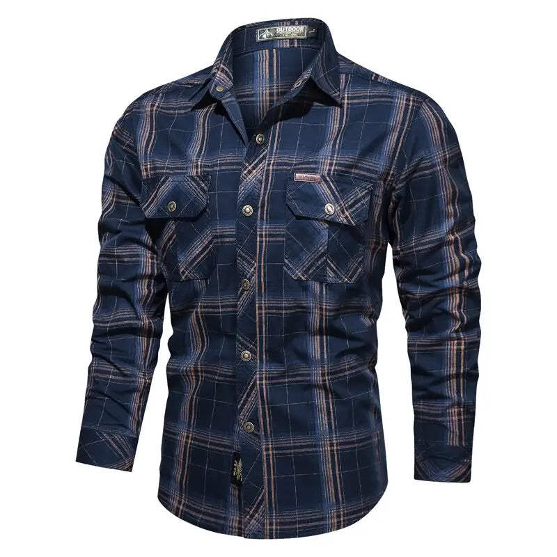 Chemise À Carreaux Homme