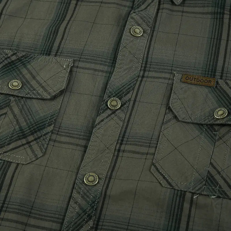 Chemise À Carreaux Homme