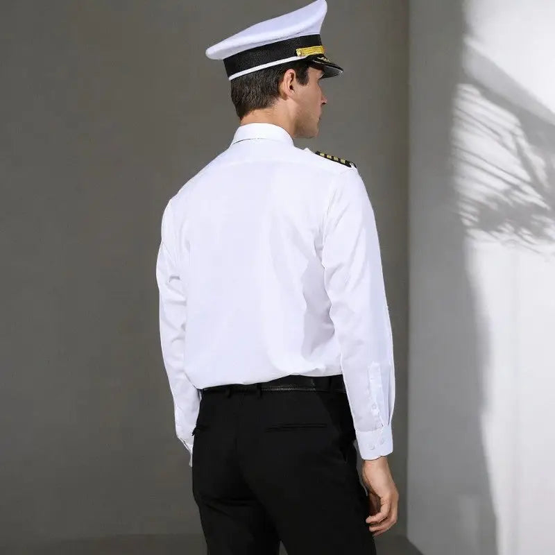 Chemise blanche militaire