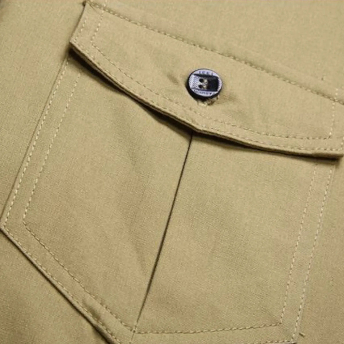 Chemise militaire homme style army avec épaulettes