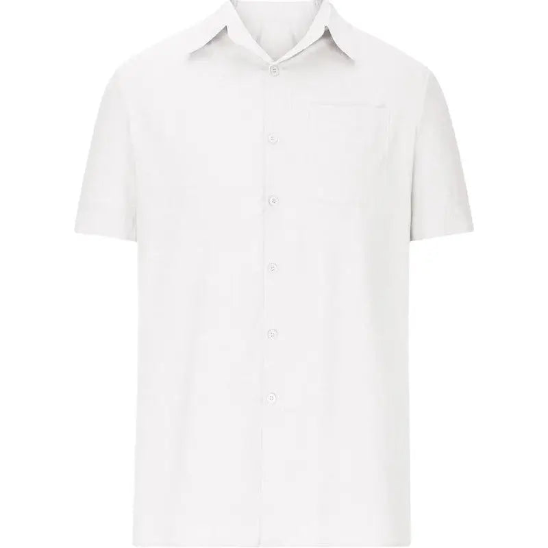 Chemise été homme coton et lin