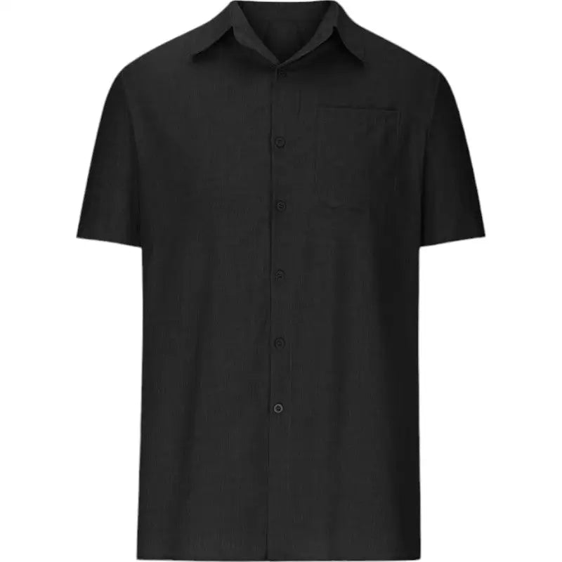 Chemise été homme coton et lin
