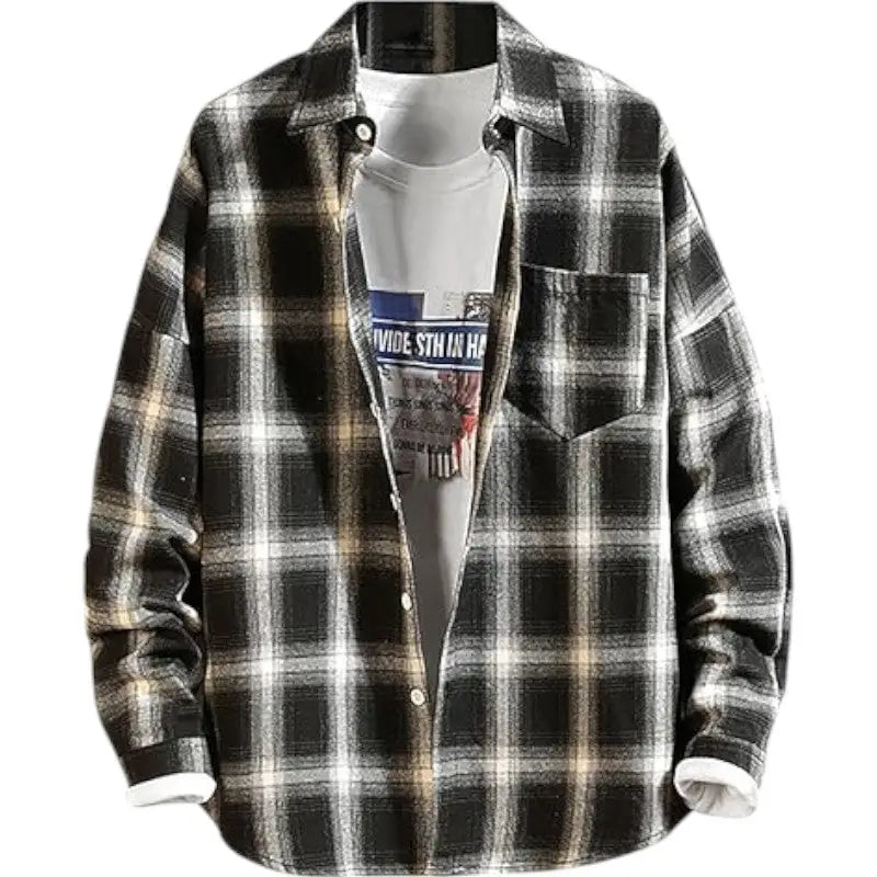 CHEMISE MILITAIRE STYLE BÛCHERON