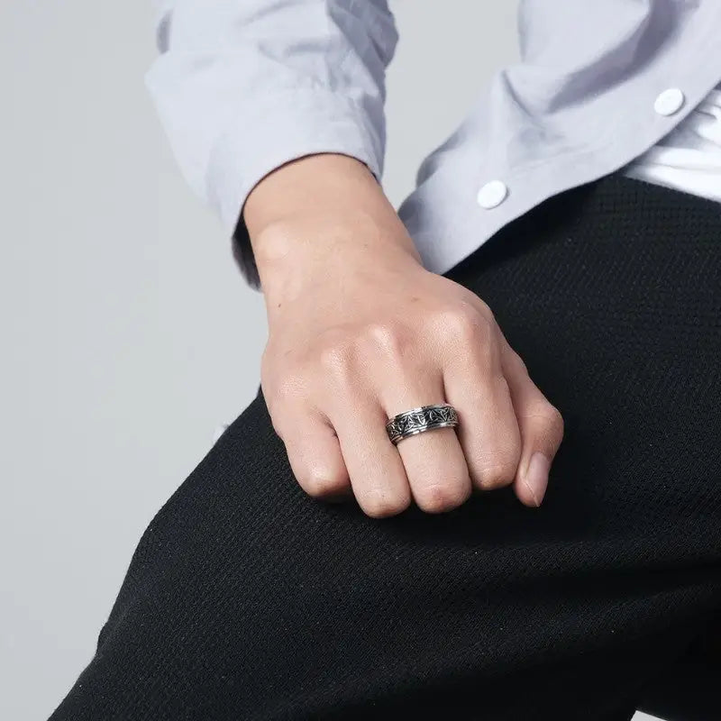 Bague celtique homme