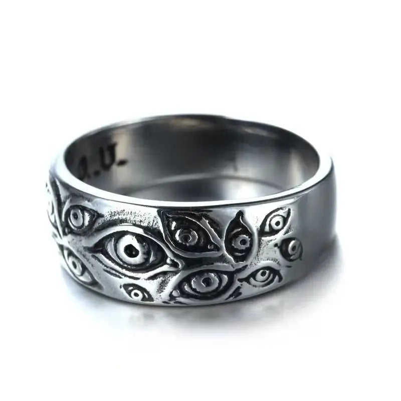Bague militaire homme gravée