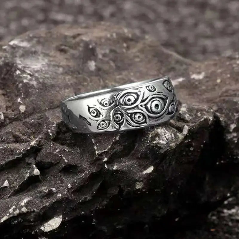 Bague militaire homme gravée