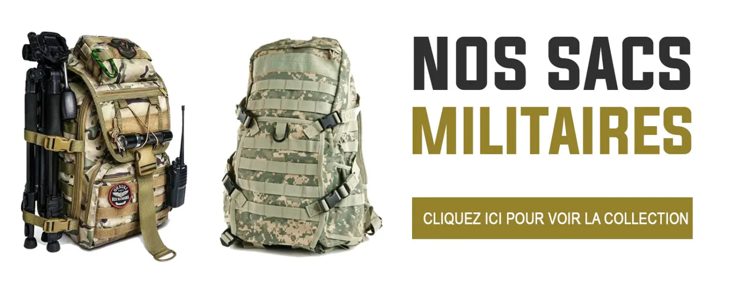Surplus Militaires - Nos produits militaires