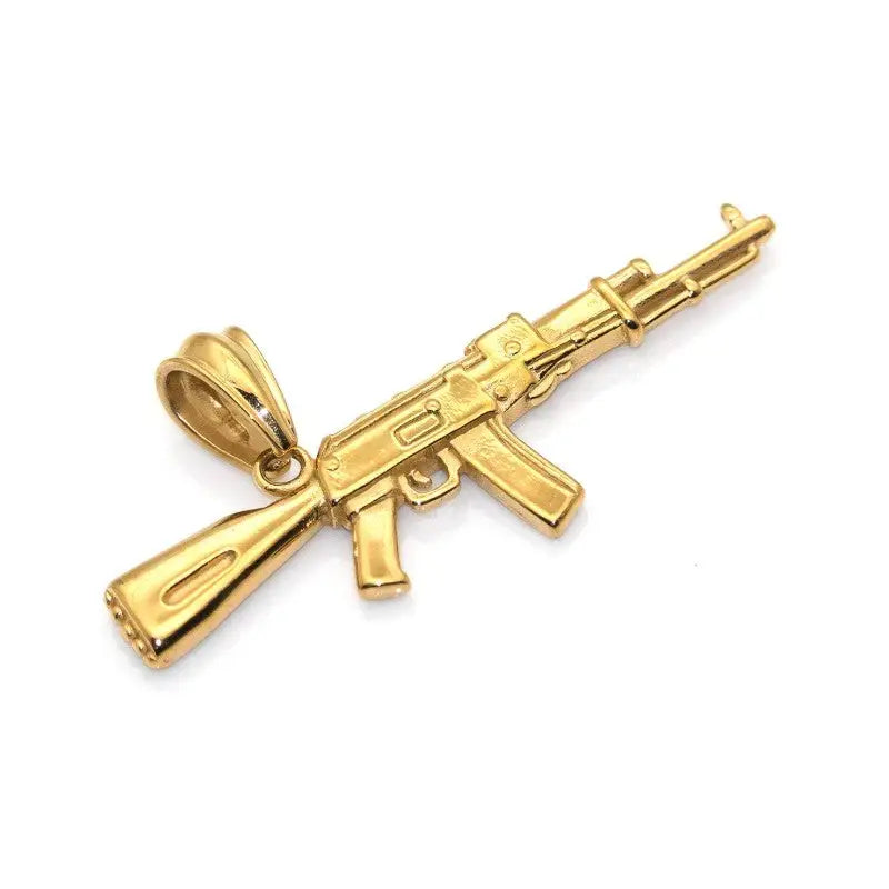 COLLIER MILITAIRE - AK-47 (OR)