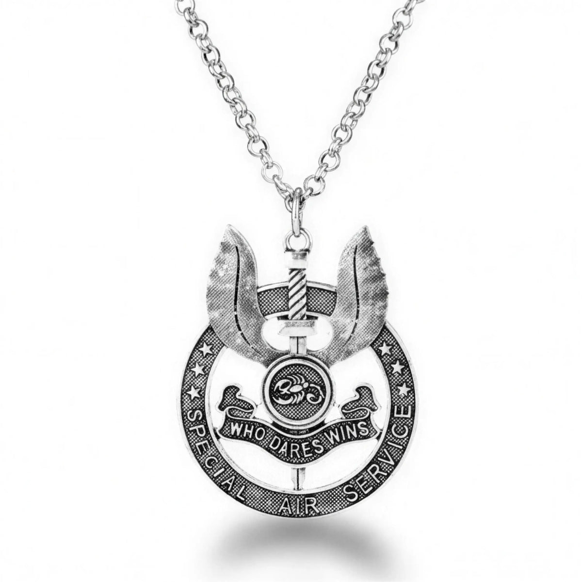 COLLIER MILITAIRE - ARMÉE DE L’AIR (ARGENT)