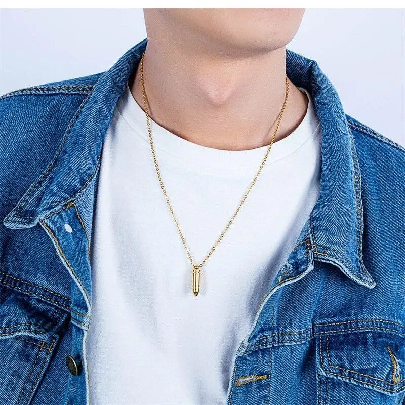 Collier style militaire