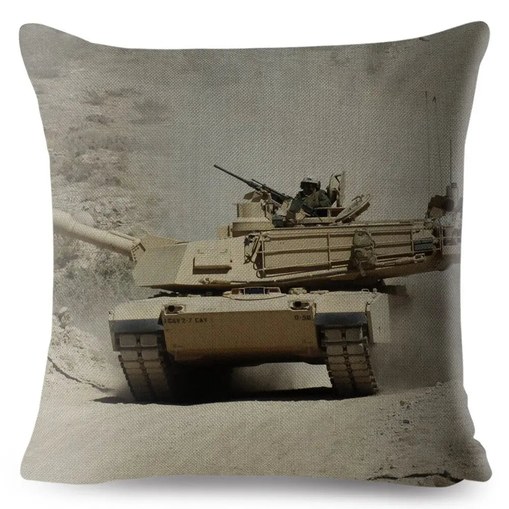 COUSSIN MILITAIRE - DÉCOR ARME DE GUERRE