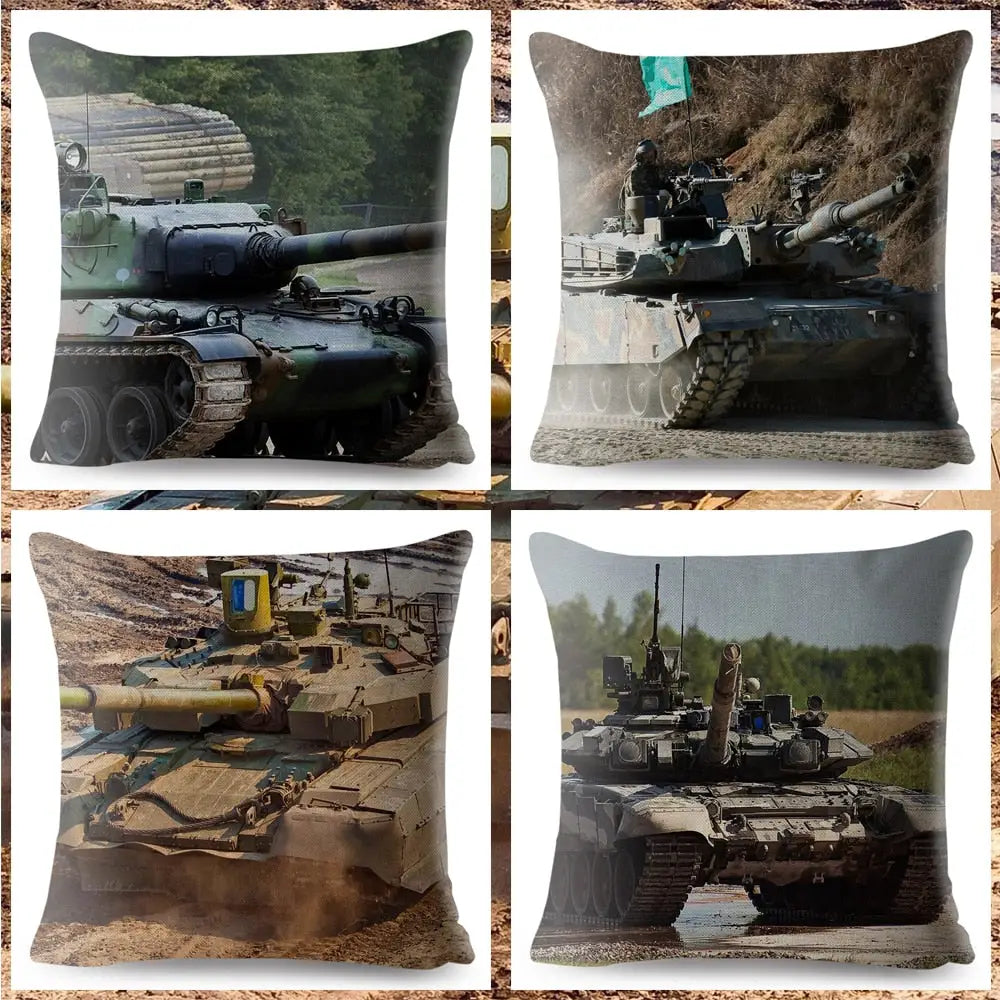 COUSSIN MILITAIRE - DÉCOR ARME DE GUERRE