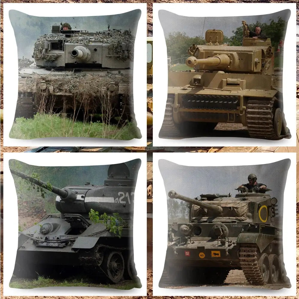 COUSSIN MILITAIRE - DÉCOR ARME DE GUERRE