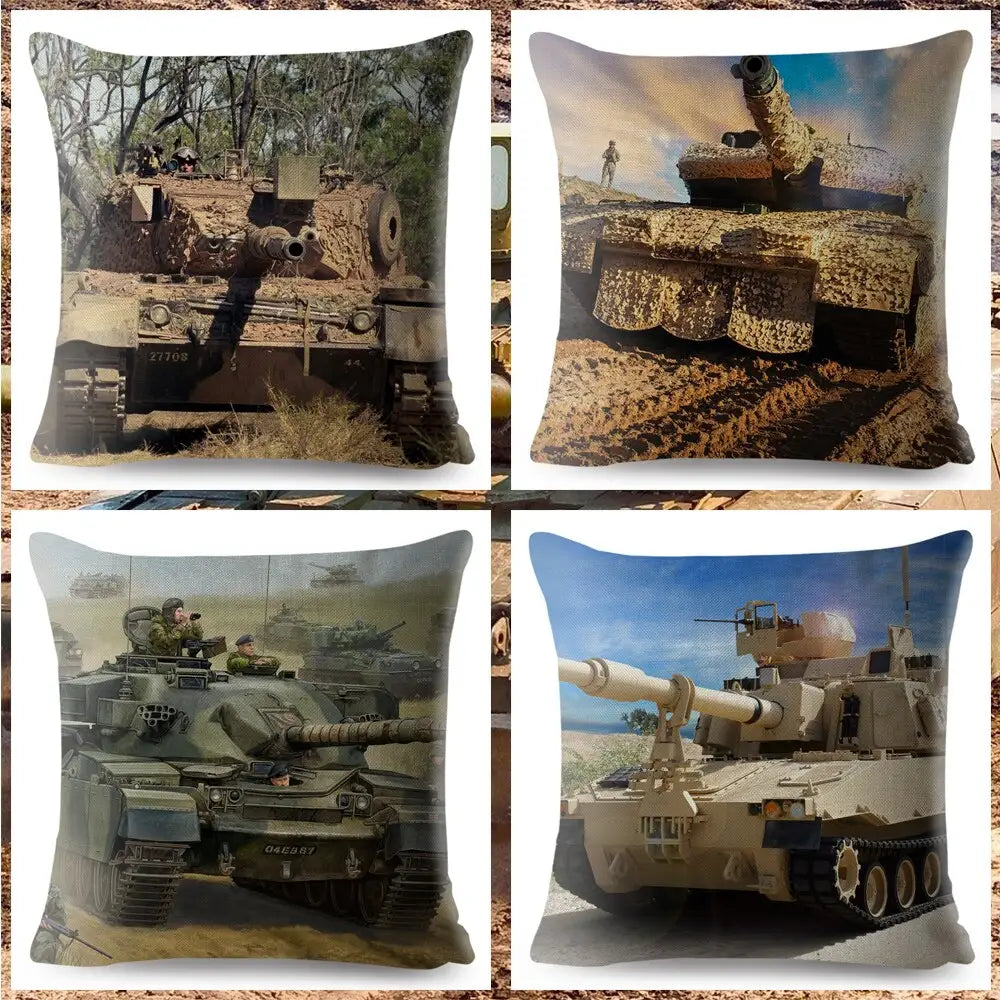 COUSSIN MILITAIRE - DÉCOR ARME DE GUERRE