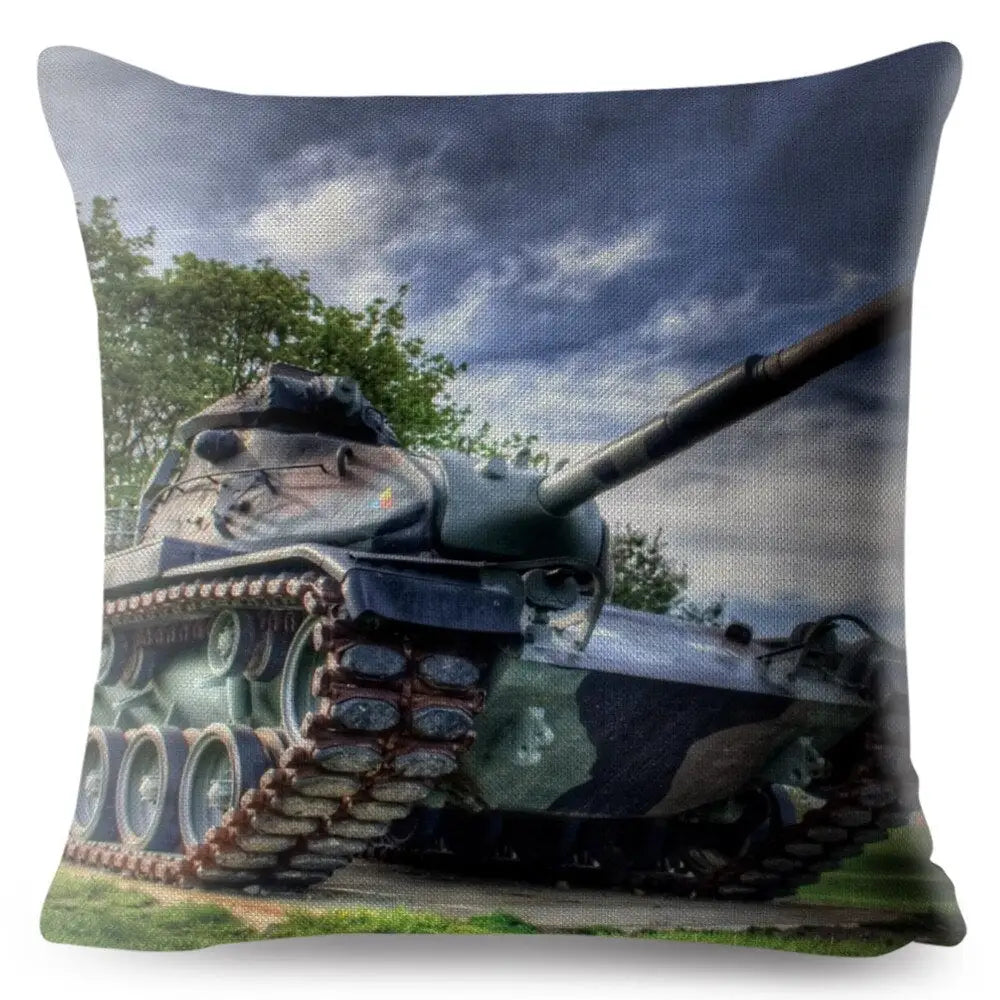 COUSSIN MILITAIRE - DÉCOR ARME DE GUERRE