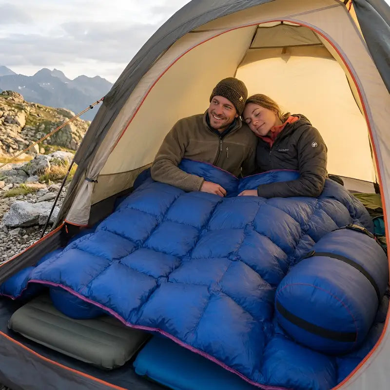 Couverture de randonnée chaude imperméable