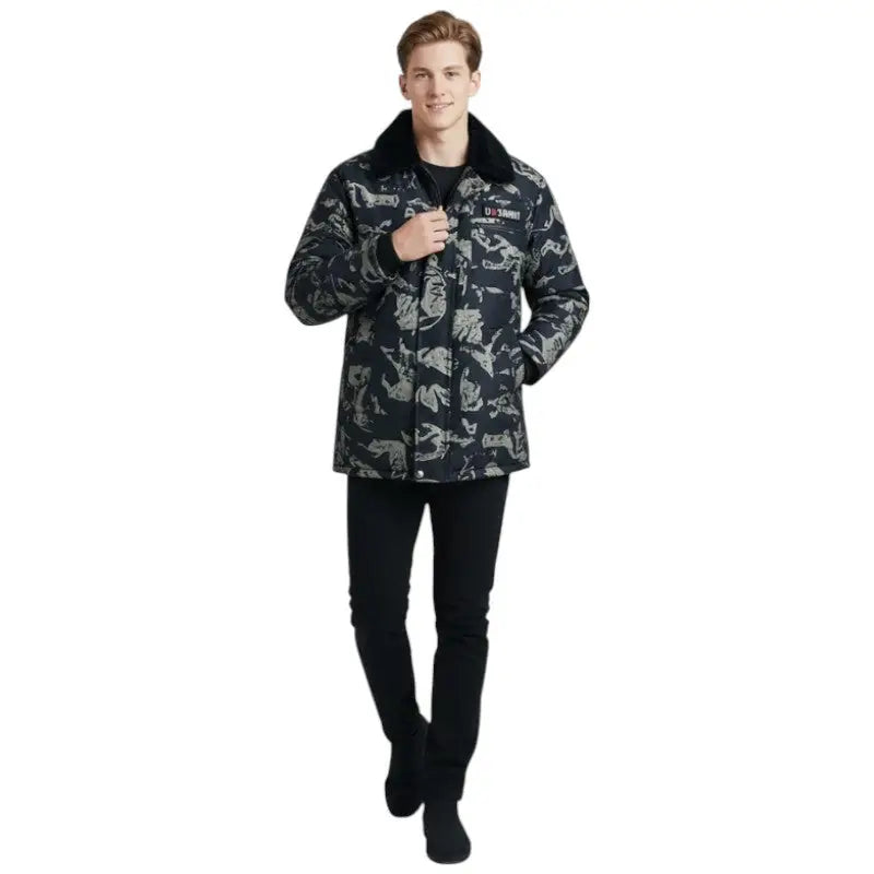 Doudoune camouflage militaire homme