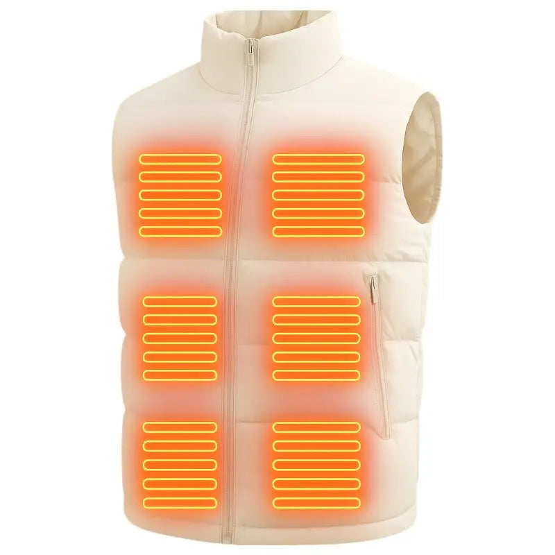 Gilet chauffant électrique