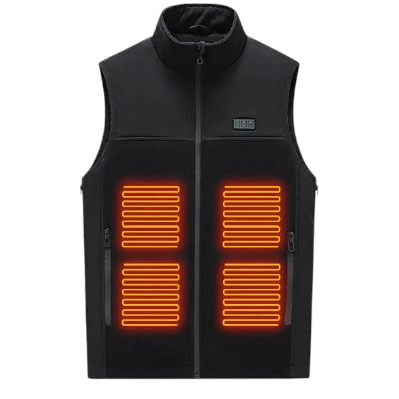 Gilet chauffant sans manches