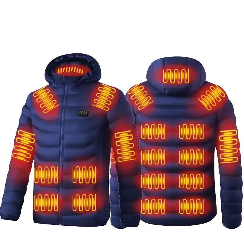 Doudoune chauffante homme avec batterie
