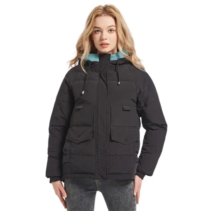 Doudoune femme style militaire